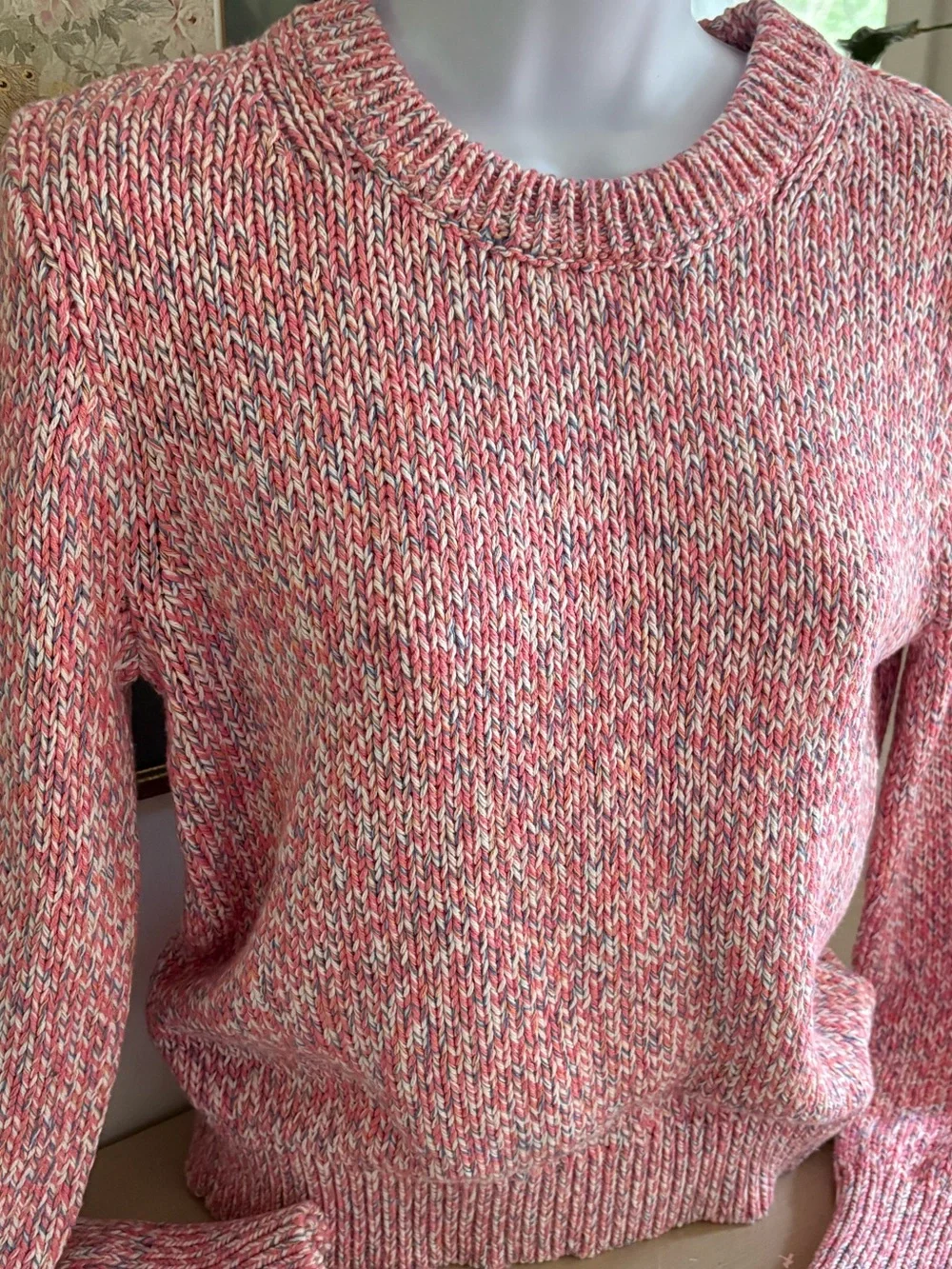 J.Crew Factory marled crewneck sweater